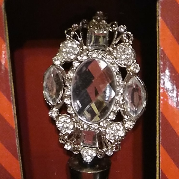 Nwt Jeweled Bottle Stopper - Picture 3 of 5
